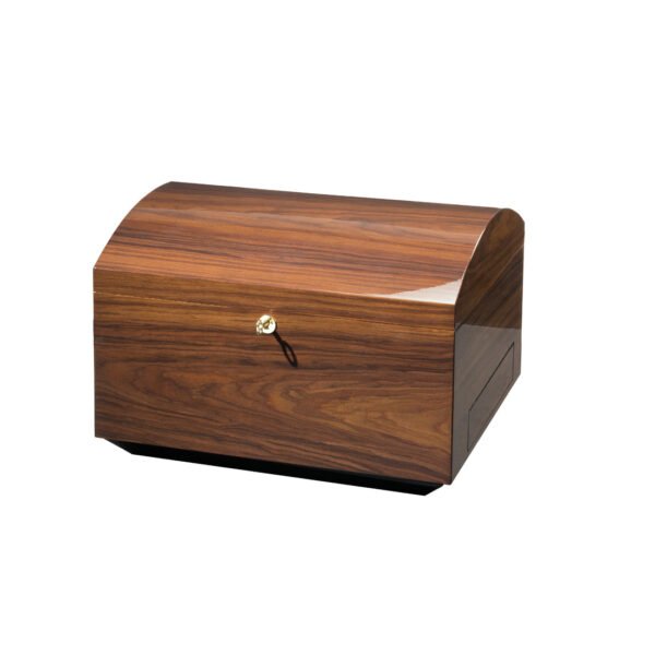 Opera Baule Palissandro tinto con cassetto e posacenere