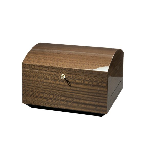 Roma Eucalyptus Frisè Trunk with Drawer and Ashtray