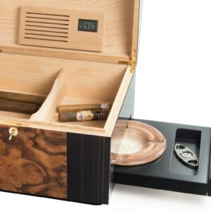 Opera Baule Palissandro con cassetto e posacenere - immagine 2