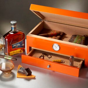 Humidor Roma “Special Club Edition” Arancio - immagine 4