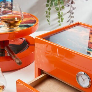 Humidor Roma “Special Club Edition” Arancio Caribbean beach - immagine 8