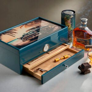 Humidor Roma “Special Club Edition” Sugar paper Havana Landscape - Image 8