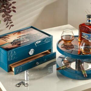 Humidor Roma “Special Club Edition” Sugar paper Havana Landscape - Image 9