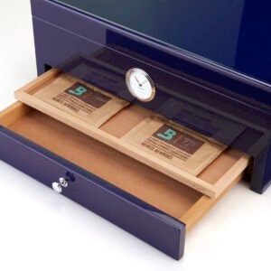 Humidor Roma “Special Club Edition” Blu Cuba Flag - immagine 6