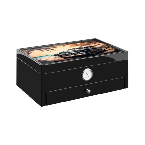 Humidor Roma “Special Club Edition” Nero Havana landscape