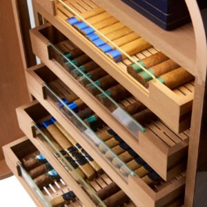 Opera Cabinet Radica di Noce italiano - immagine 3