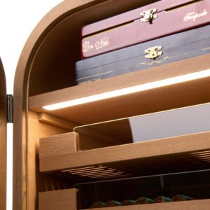 Opera Cabinet Radica di Noce italiano - immagine 4