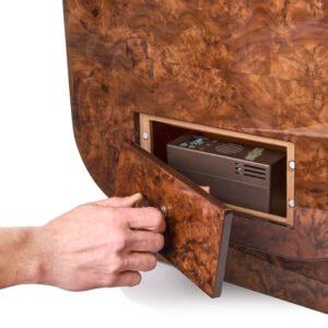 Opera Cabinet Radica di Noce italiano - immagine 7