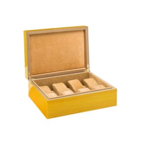 Roma SC2 watches box yellow veined - Image 2